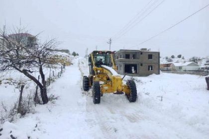 Mersin Toroslar’ı Yoğun Kar Teslim Aldı