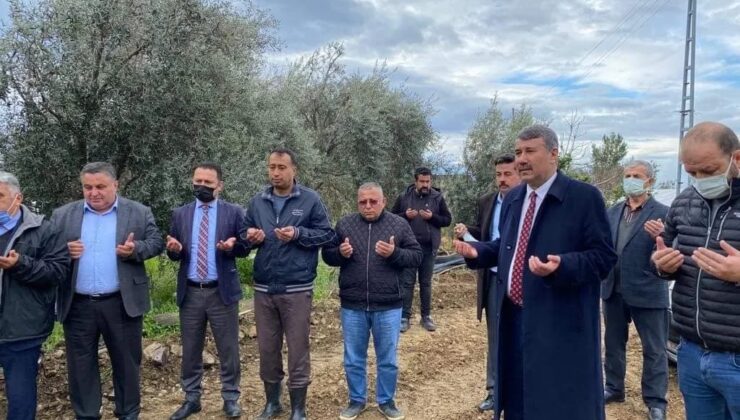 Belediye başkan yardımcıları ve birim müdürleri ile birlikte sahada incelemelerde