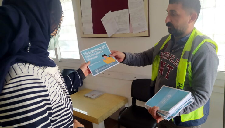 AKDENİZ BELEDİYESİ, SOBA ZEHİRLENMELERİNE KARŞI UYARICI BROŞÜRLER DAĞITTI Akdeniz Belediyesi Çevre Koruma ve Kontrol Müdürlüğü, kış mevsiminde meydana
