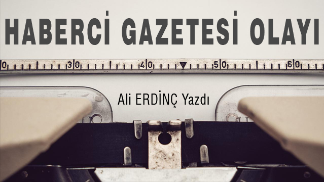 CHP Gençlik Kollarından bir grup gencin Haberci gazetesini protesto etmek