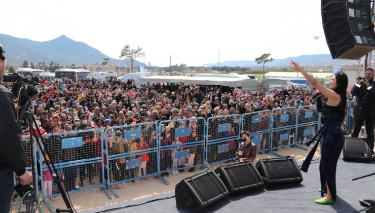 Çağla festivali ve kültür şenliğinin Işıklı mahallesinde düzenlenmesinden dolayı çok