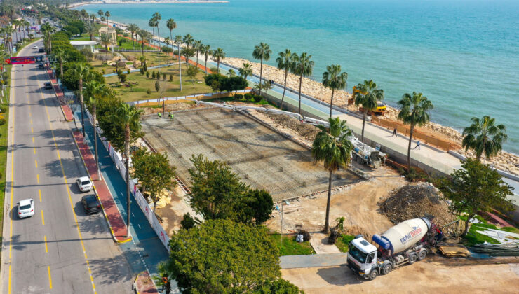 Mersin Büyükşehir Belediyesi, Kültür Park’ta Galatasaray Meydanı civarında Mersinlilerin hizmetine