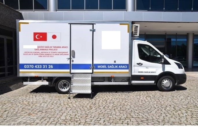 Tarsus Belediyesi Gezici Sağlık Tarama Aracı Projesi,  Japonya Cumhuriyeti Türkiye