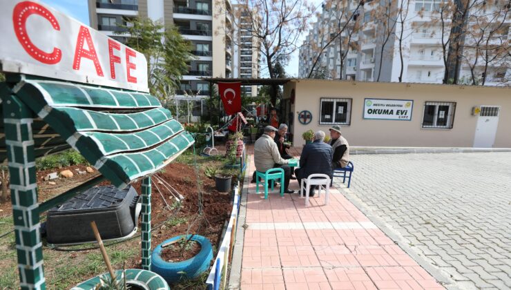 Mezitli Belediyesi tarafından Davultepe’de açılan Okuma Evi çok özel bir