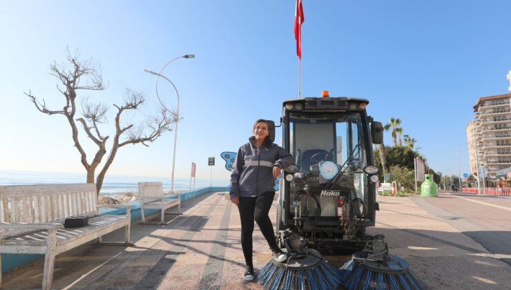 Kentin her noktasında kadının gücü ve emeğinin izlerinin bulunduğu Mezitli’de