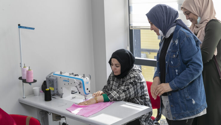 Mersin Büyükşehir Belediyesi Sosyal Hizmetler Dairesi bünyesinde hayata geçirilen Mesleki