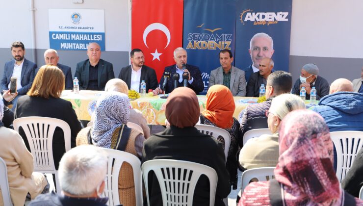 “Hiç kimseyi ayrıştırmadık, tüm mahallelerimize hizmet verdik” Mahalle buluşmalarını sürdüren