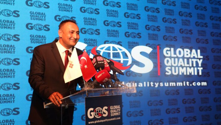 Toroslar Belediye Başkanı Atsız Afşın Yılmaz, İstanbul’da düzenlenen Global Kalite