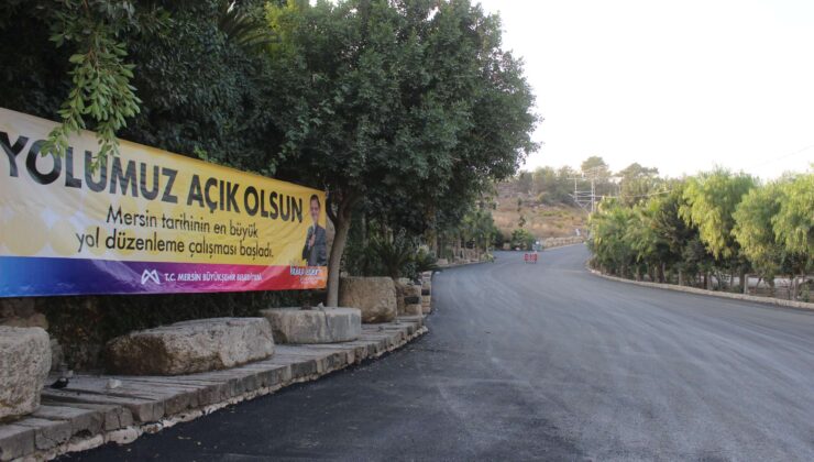 KOCAVİLAYET-EMİRLER ARASI BAĞLANTI YOLU ULAŞIMA AÇILDI Mersin Büyükşehir Belediyesi Yol Yapım Bakım ve Onarım Dairesi’ne bağlı