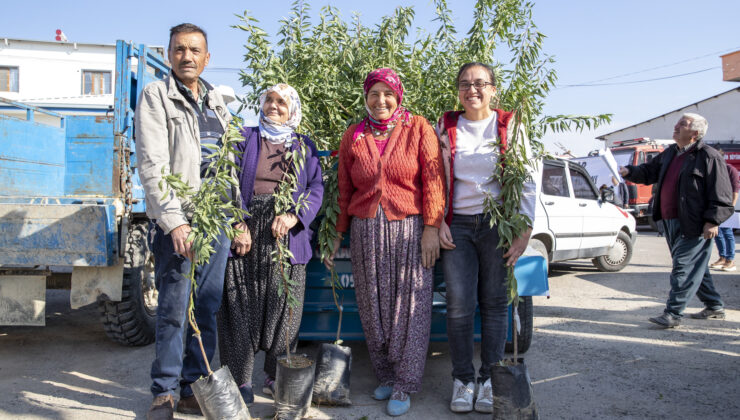 600 DEKAR ALANI BADEM FİDANLARIYLA BULUŞTURUYORUZ Mersin Büyükşehir Belediyesi Tarımsal Hizmetler Dairesi Başkanlığı’nın, üreticilere destek amacıyla