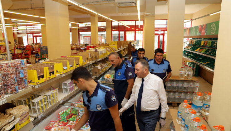 Akdeniz Belediyesi Zabıta Müdürlüğü ekipleri, halk arasında “3 harfli marketler”