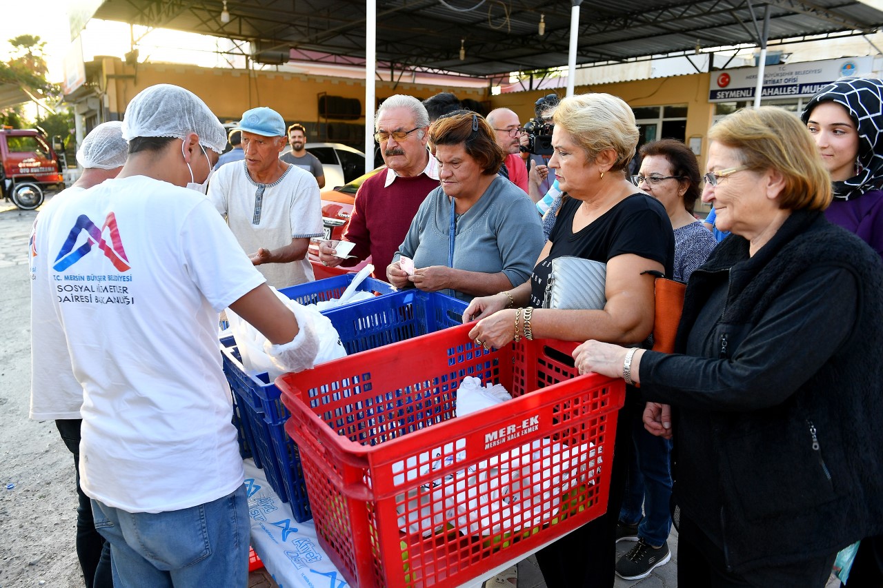 Mersin Büyükşehir Belediyesi Sosyal Hizmetler Dairesi Başkanlığı tarafından, dar gelirli