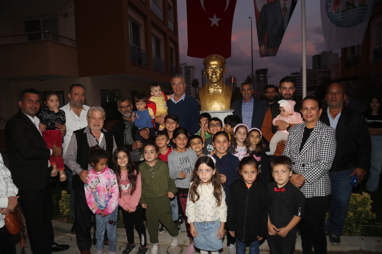 Mezitli’ye Atatürkçü Kent kimliği kazandırmak için çalışmaya devam eden Mezitli