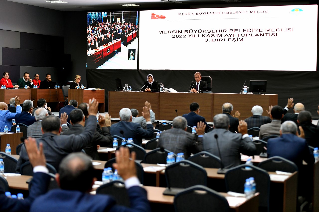 Mersin Büyükşehir Belediye Meclisi’nin Kasım Ayı 3. Birleşim toplantısı gerçekleştirildi.