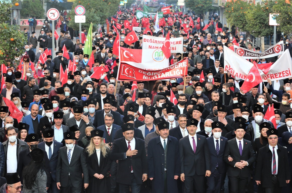 3 Ocak Mersin’in Düşman İşgalinden Kurtuluşunun yıl dönümünü her yıl