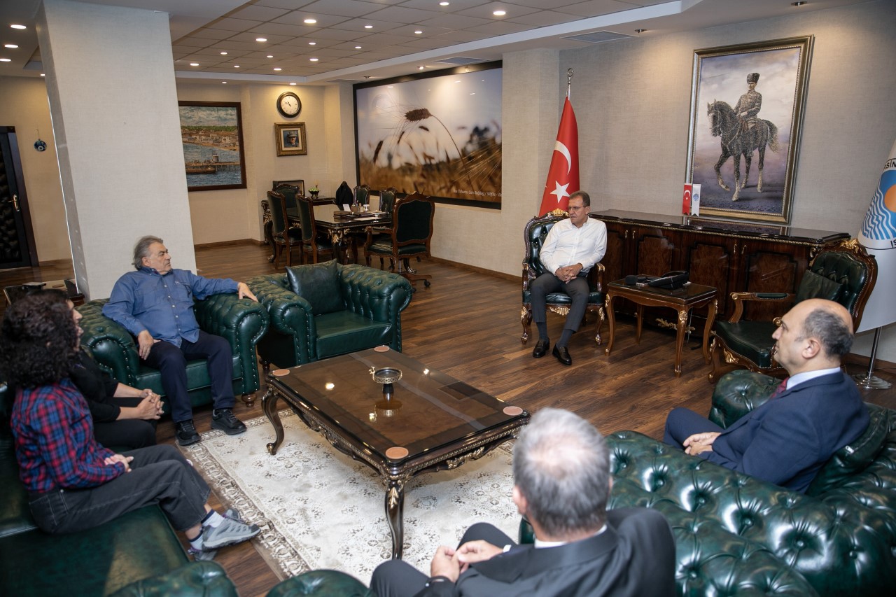 ÇEKÜL VAKFI’NDAN BAŞKAN SEÇER’E ZİYARET ‘BÜTÜNCÜL KORUMA SÜRECİNDE ARKEOLOJİK, DOĞAL