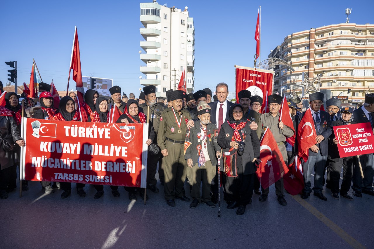 Başkan Vahap Seçer, Tarsus’un düşman işgalinden kurtuluşunun 101. yıl dönümü