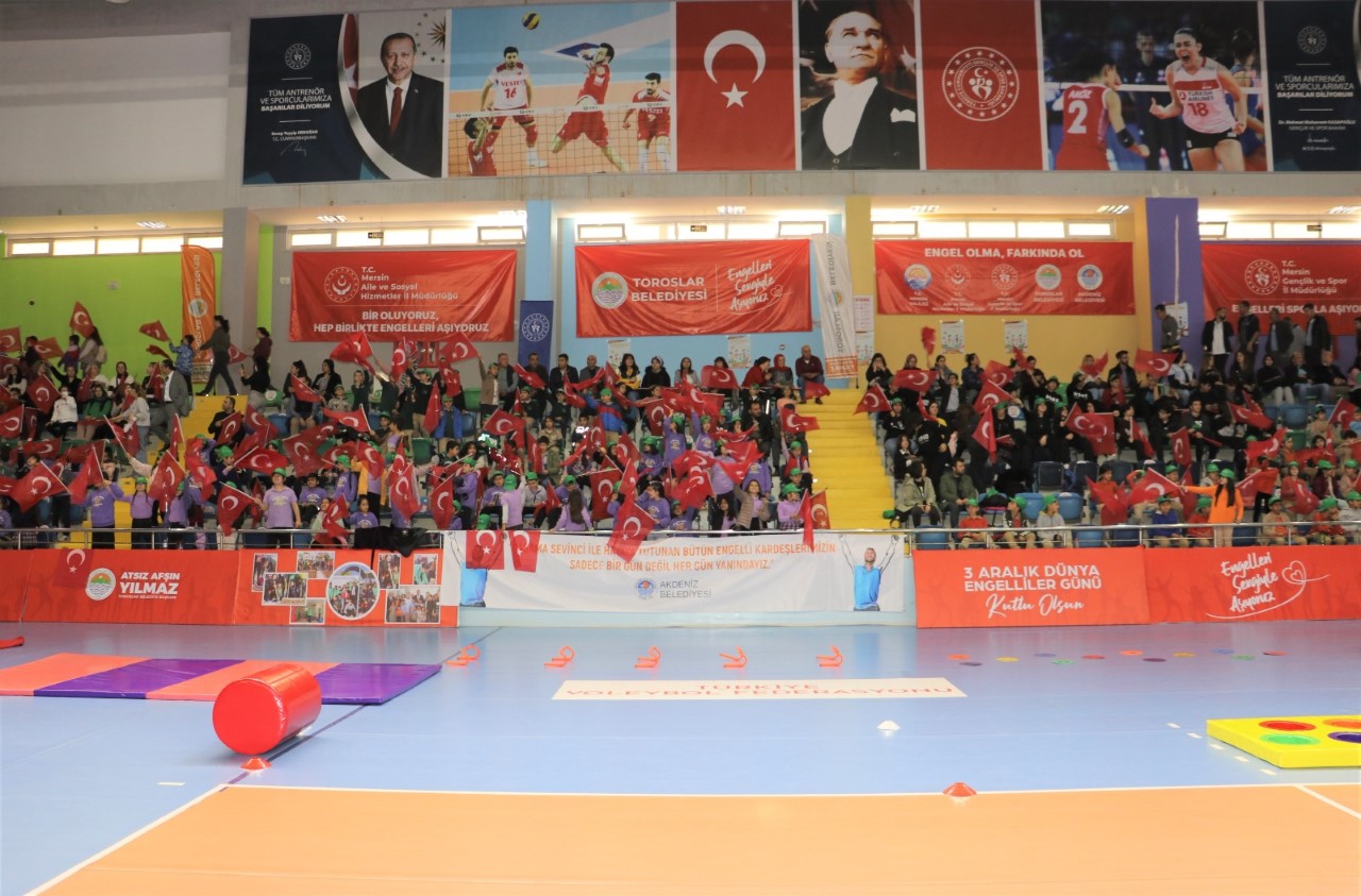 Mersin’in merkez ilçesi Toroslar Belediyesi, 3 Aralık Dünya Engelliler Günü