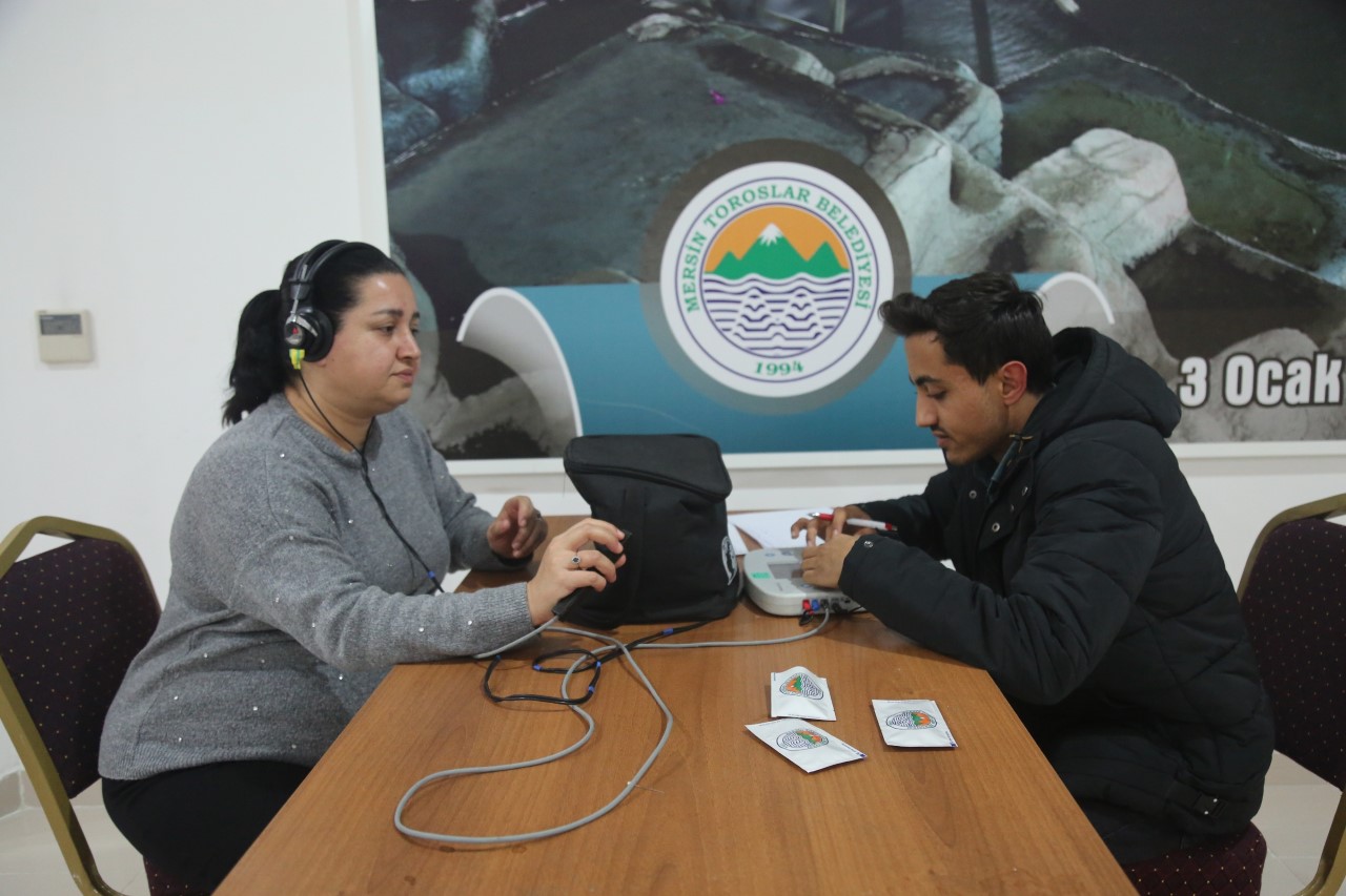 Toroslar Belediyesi, iş sağlığı ve güvenliği kapsamında belediye personelini sağlık