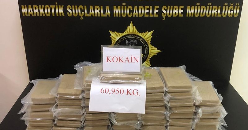 Mersin Limanı’nda bir konteynırda yapılan aramada 45 kilo kokain ele geçirildi.