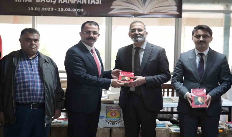 Tarsus Belediyesi cezaevi kütüphaneleri için 2 bin 500 adet kitap