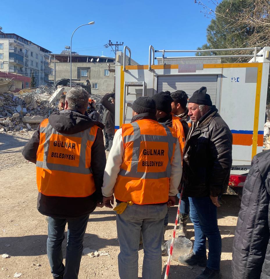 Gülnar Kaymakamlığı ve Gülnar Belediyesi olarak çalışmalara destek verdiğimiz Gaziantep