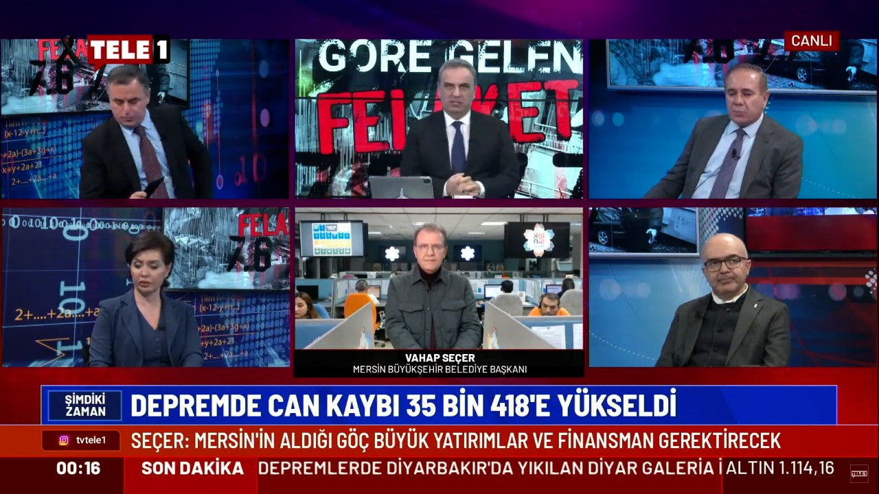 Başkan Seçer, ülkemizde yaşanan depremler sonrası Mersin’in yoğun bir göçle