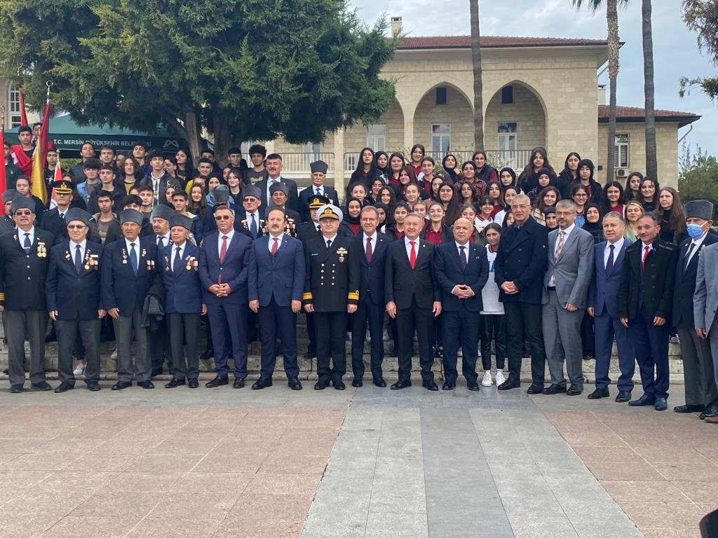 Cumhuriyetin Kurucusu Gazi Mustafa Kemal Atatürk’ün Mersin’e gelişinin 100. yıl