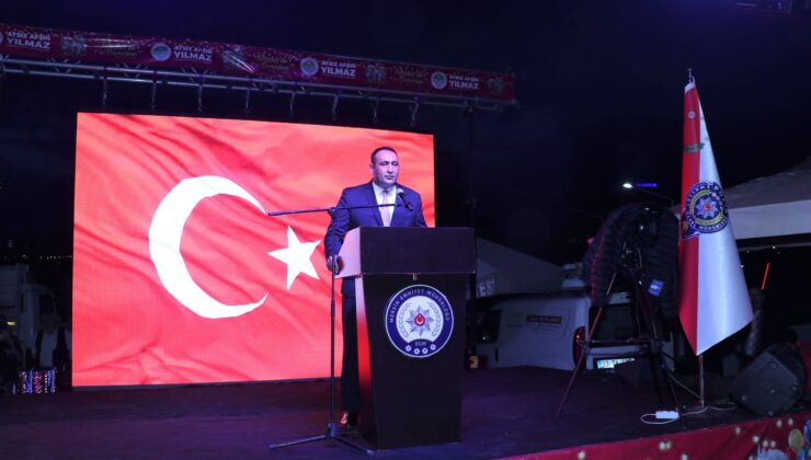 Toroslar Belediye Başkanı Atsız Afşın Yılmaz, Türk Polis Teşkilatı’nın 178’inci