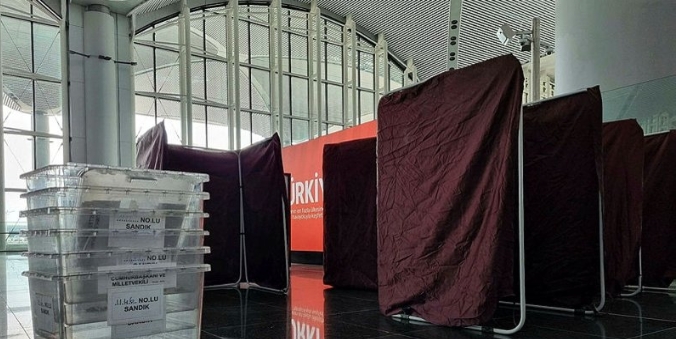 Sabiha Gökçen Havalimanı’nda Cumhurbaşkanı ve 28. Dönem Milletvekili Genel Seçimleri