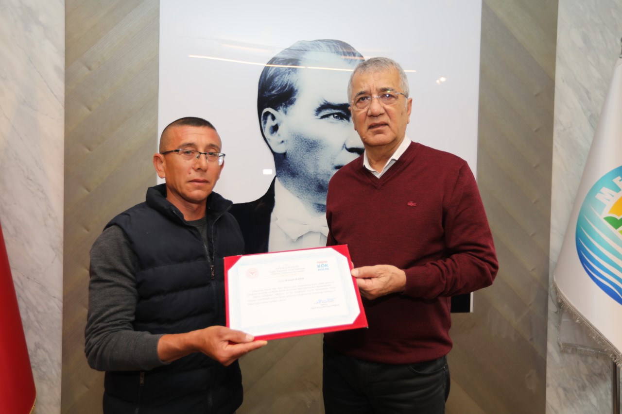 Mezitli Belediyesi Fen İşleri Müdürlüğü’nde çalışan Mustafa Başer, kök hücre