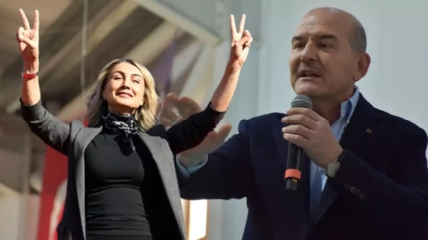 İçişleri Bakanı Süleyman Soylu, Kılıçdaroğlu’nun Van mitinginde zafer işareti yapan