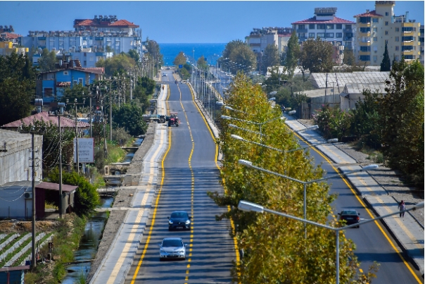 Mersin’in Anamur ilçesinde doğal