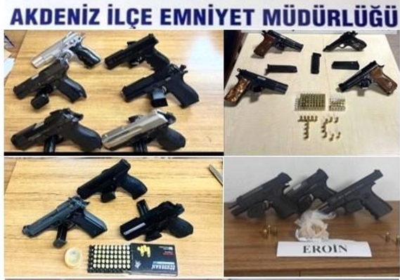 Mersin’de polisin gerçekleştirdiği çalışmalar neticesinde, çeşitli suçlardan aranan 278 şüpheli
