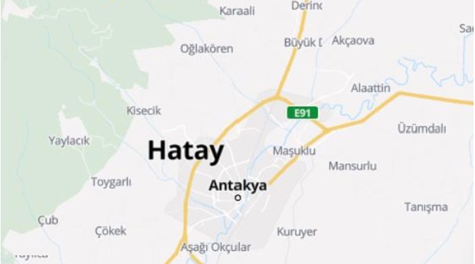 AFAD’ın paylaştığı bilgiye göre, Hatay’ın Kırıkhan ilçesinde saat 11.36’da derinliği