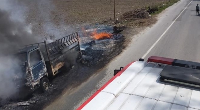 Tarsus’ta odunlukta çıkan yangın itfaiye ekipleri tarafından söndürüldü. Yunus Emre