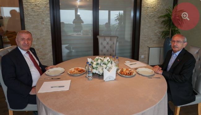 Millet ittifakının adayı Kemal Kılıçdaroğlu ve Zafer Partisi Genel Başkanı