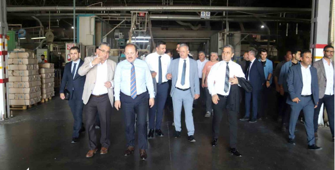 Mersin Valisi Ali Hamza Pehlivan başkanlığında MersinTarsus Organize Sanayi Bölgesi