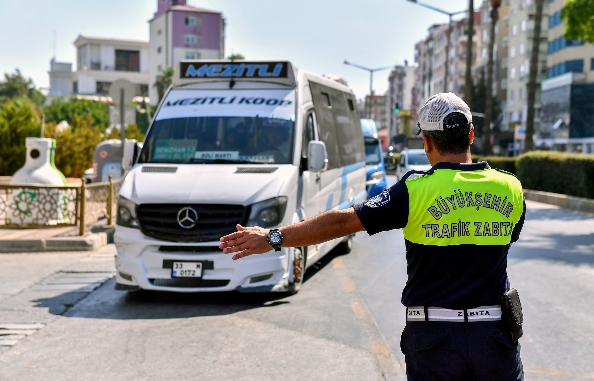 Mersin Büyükşehir Belediyesi Zabıta Dairesi Başkanlığı’na bağlı Trafik Zabıta Şube