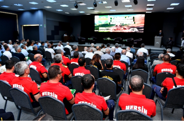 Mersin Büyükşehir Belediyesi, Türkiye Ormancılar Derneği işbirliğinde, ‘Orman Yangınlarıyla Mücadele’