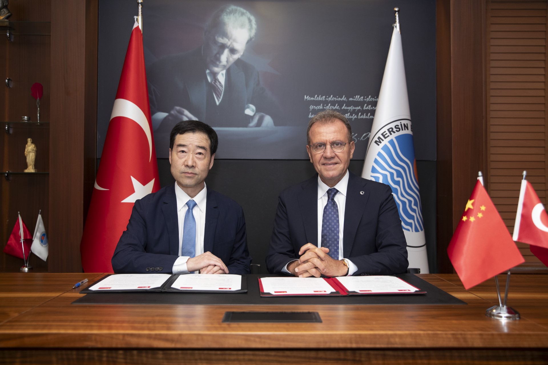 MERSİN VE XINING KARDEŞ ŞEHİR OLUYOR MERSİN BÜYÜKŞEHİR BELEDİYESİ VE