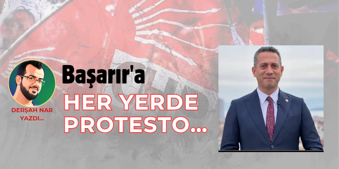 &nbsp; Yine Ali Mahir Başarır, yine protesto. Bu böyle giderse