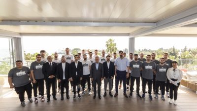 MSK, PLAY-OFF ÇEYREK FİNAL İLK MAÇI ÖNCESİNDE SEÇER İLE BİR ARAYA