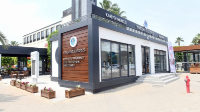 Yenişehir Belediyesi kentin en yoğun bölgesinde ek hizmet noktası kurdu