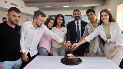 Eş Başkan Sarıyıldız, üniversite sınavına girecek öğrencilerin heyecanına ortak oldu