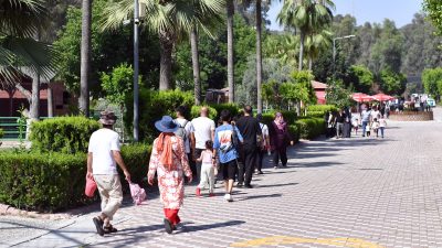 DOĞA PARKI 9 GÜNLÜK BAYRAM TATİLİNDE DE BİNLERCE KİŞİNİN UĞRAK