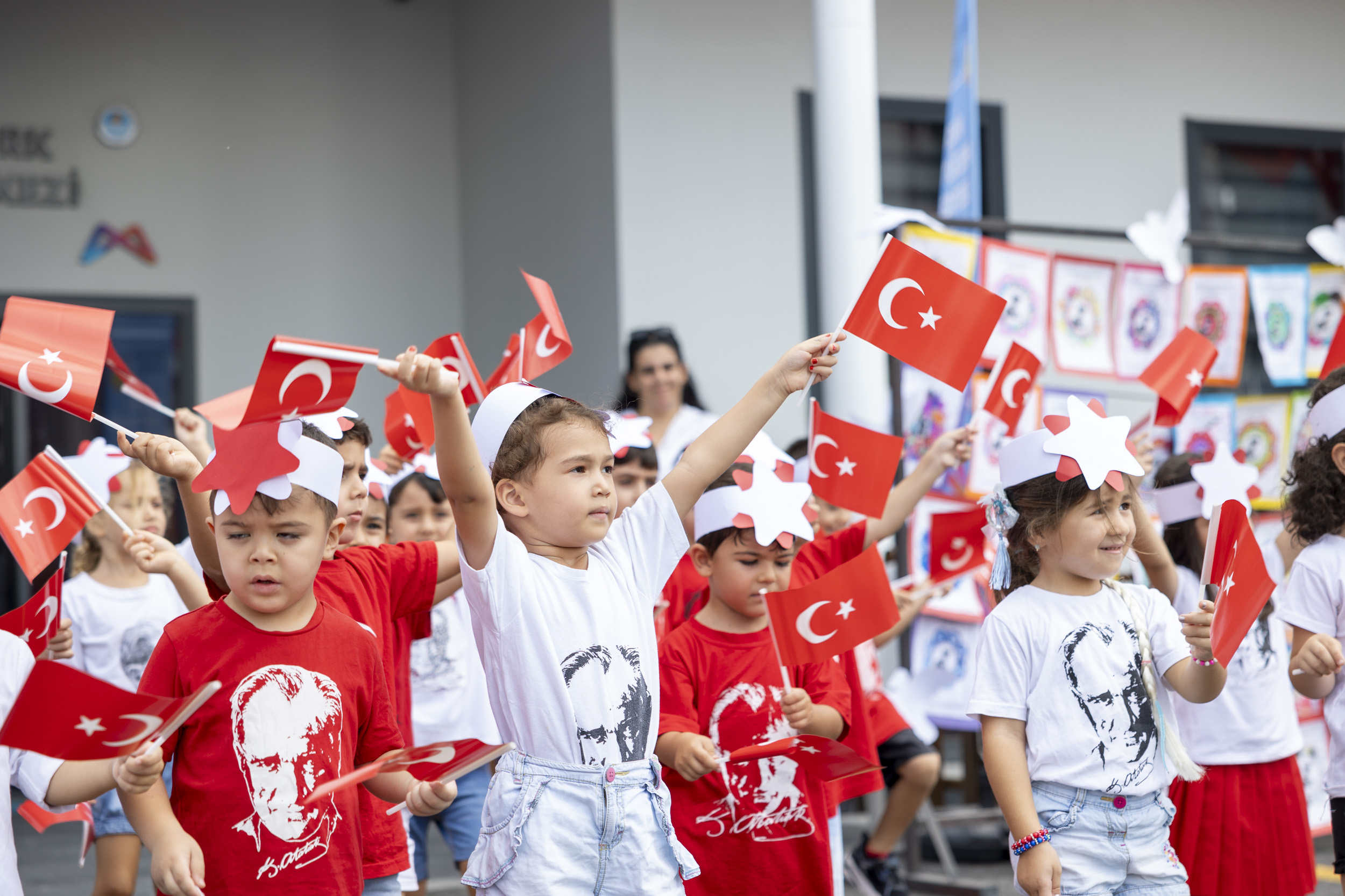 30 AĞUSTOS ZAFER BAYRAMI COŞKUSU ÇOCUK GELİŞİM MERKEZLERİ’Nİ DE SARDI