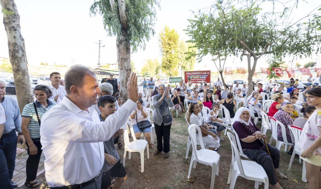 MERSİN’DE HERKES MUTLU VE GELECEKTEN DE UMUTLU