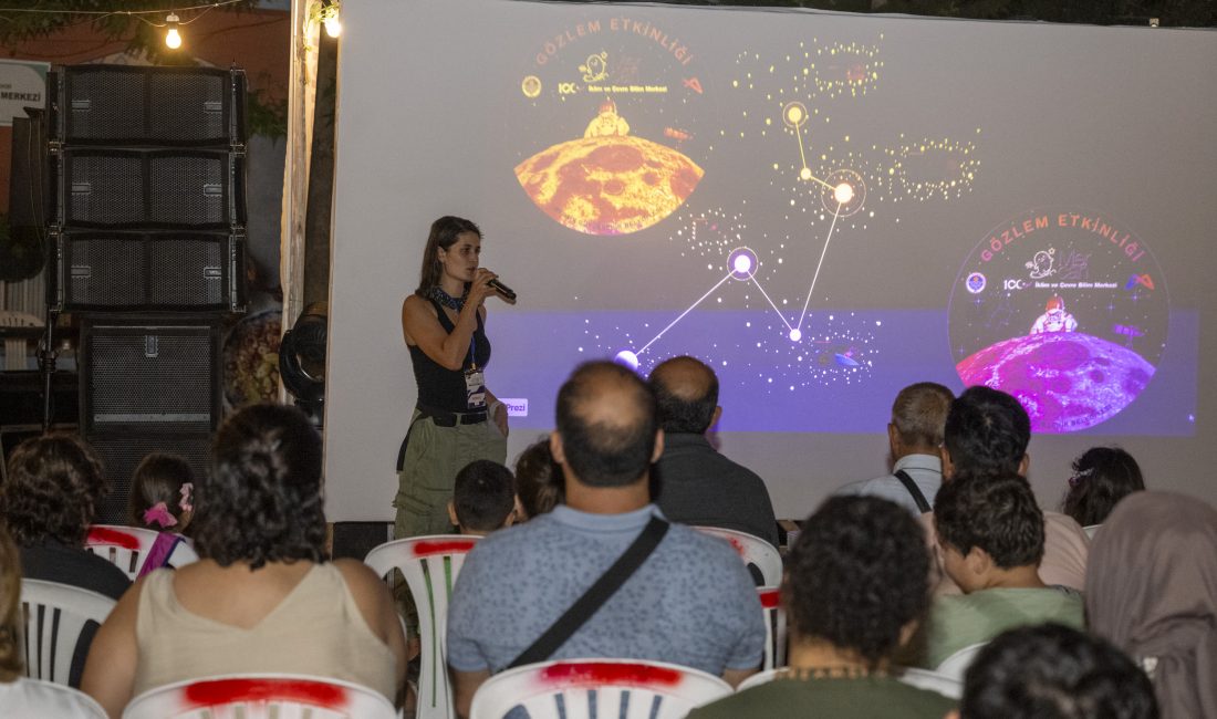 Gökyüzünün en güzel olaylarından birisi olan meteor yağmurunu Mersin’de de