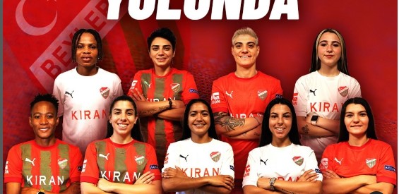 Beylerbeyispor şampiyonluk için kadrosunu yeniledi
Kadınlar Süper Lig ekiplerinden Beylerbeyispor Kulübü yeni sezona
